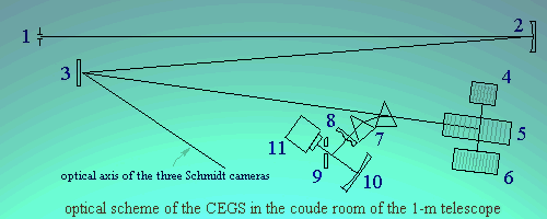 CEGS optical scheme
